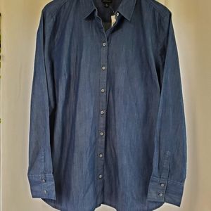 Ann Taylor button down shirt XL